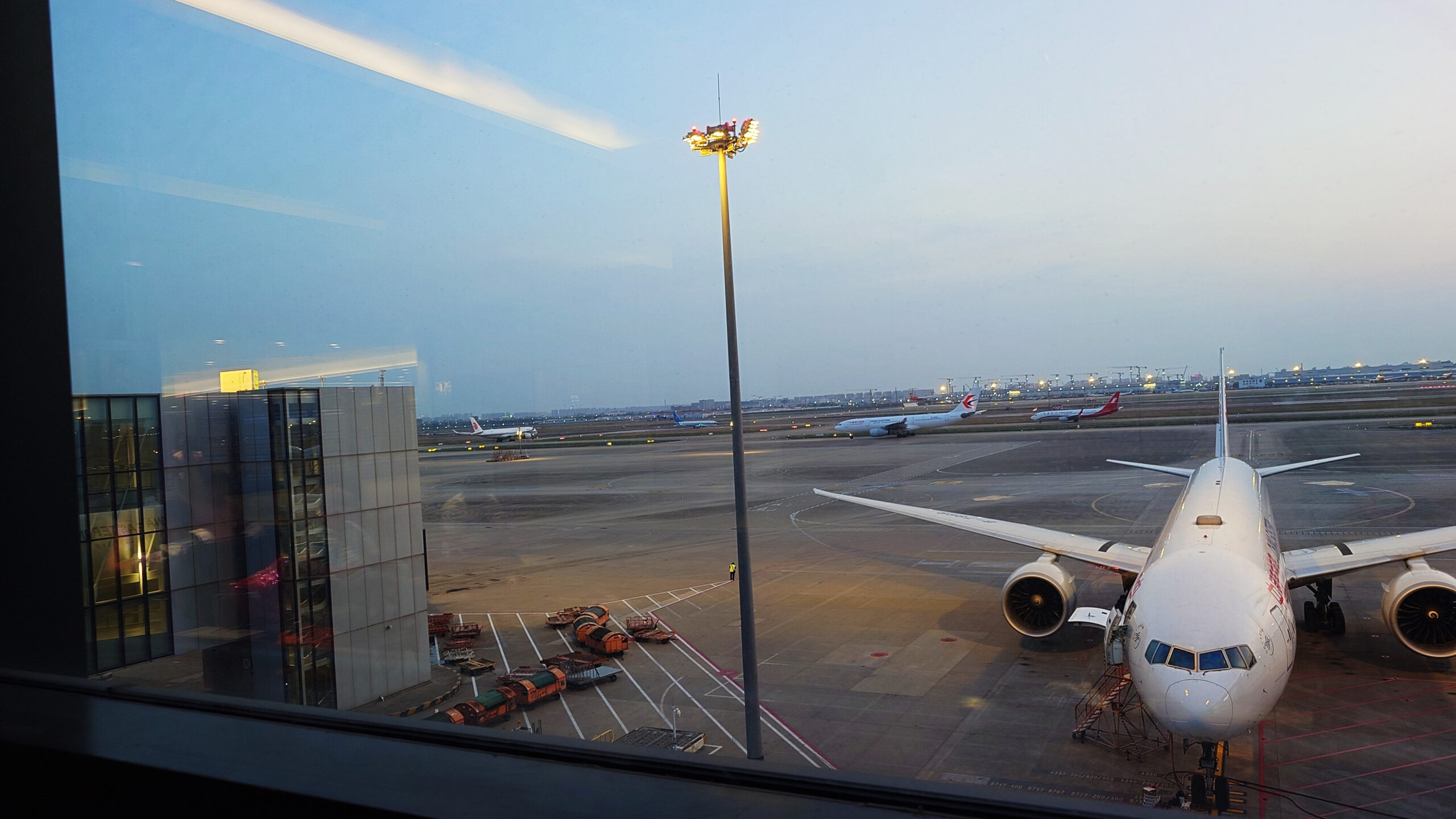 飛行機の写真
