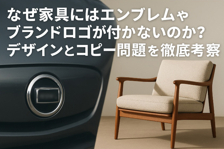 家具にエンブレムの画像